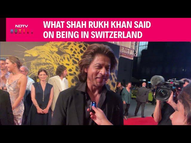 Shah Rukh Khan Interview | Shah Rukh Khan Speaks With NDTV At Locarno Film Festival