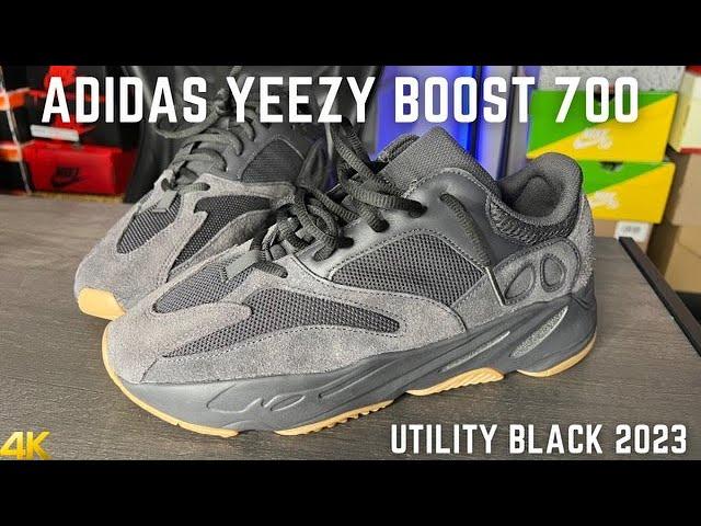 Adidas Yeezy Boost 700 Utility Black On Feet Review 2023