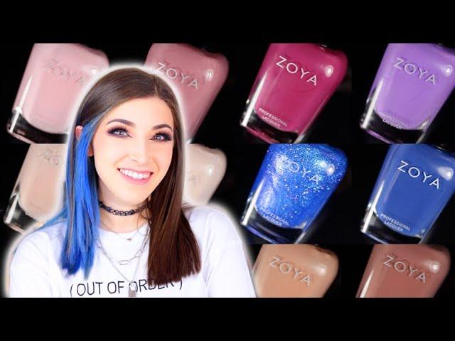 Zoya Abundance Spring 2022 & Naturel 5 Nail Polish Swatches || KELLI MARISSA