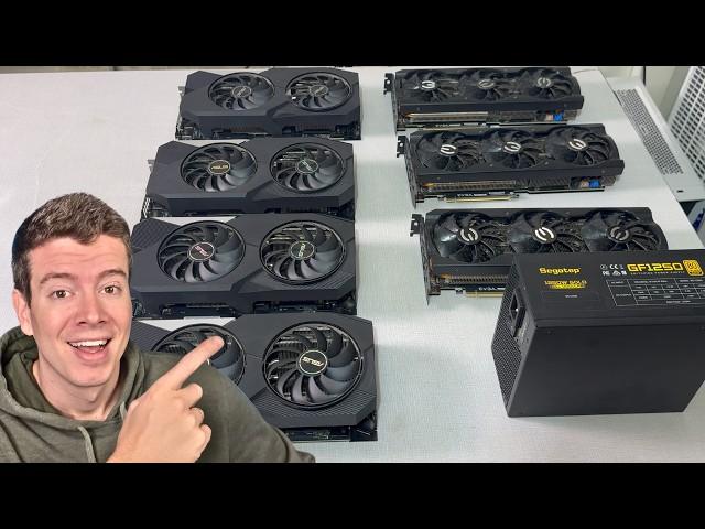 I Bought MORE GPUs for Crypto Mining!!