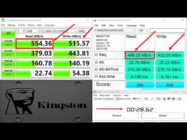 Kingston SSD 240 GB | A400 | Review & Performance Test