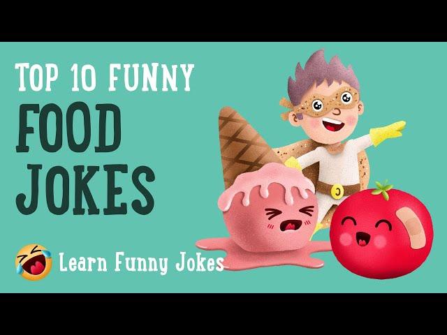 Top 10 funny Food Jokes for Kids - Volume 1 - Food dad jokes