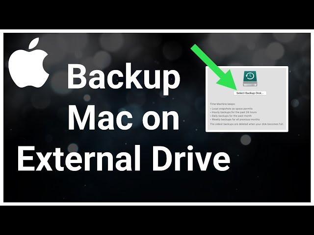 How To Backup A Mac On An External Hard Drive