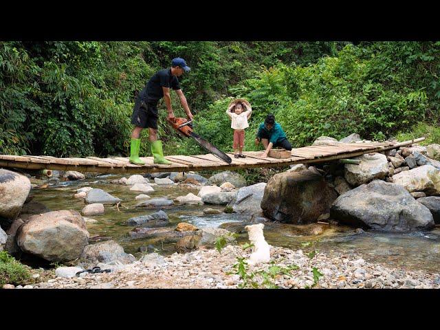 Heavy Rains and Unexpected Floods, Building Bridges to Reconnect Life, Family Farm