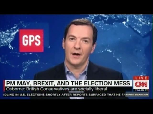 George Osborne fmr UK chancellor explains why Theresa May performed poorly in elections