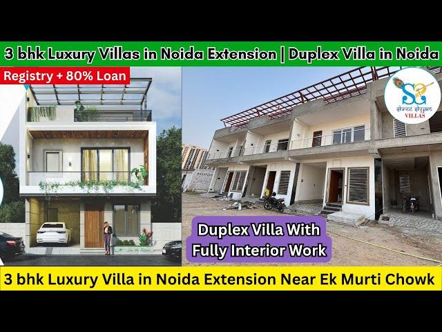 3BHK duplex Villa in Greater Noida | luxury villas in Noida Extension Near Ek Murti | Shyam Villa