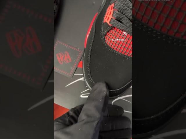 Jordan 4 Red Thunder Legit Check (UA)