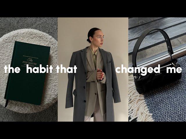 Habit that changed my life | Ganni Bag Unboxing | Vlog