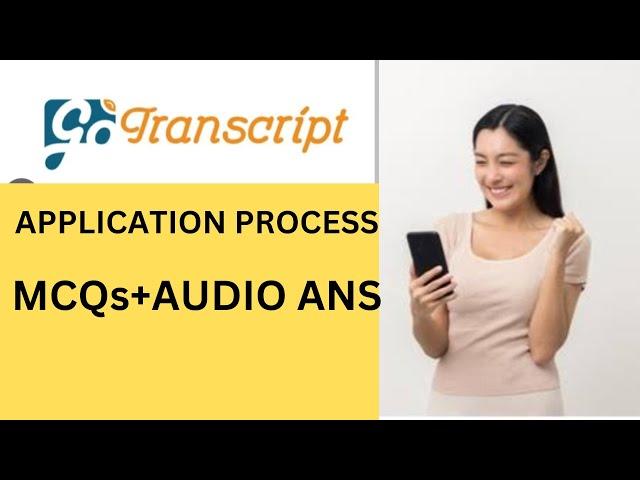 How To Pass GoTranscript Test In 2023// GoTranscript  Transcription Test Application Process