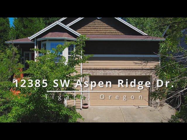 Beautiful Home in Tigard with Spacious Backyard ~ Video of 12385 SW Aspen Ridge Dr.