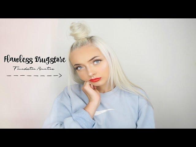 FLAWLESS DRUGSTORE FOUNDATION ROUTINE