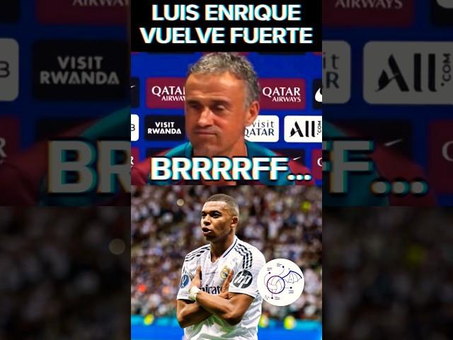 "QUÉ PESADOS CON MBAPPÉ!" LUIS ENRIQUE REGRESA EN ESTADO PURO A LA RUEDA DE PRENSA EN PARIS #futbol