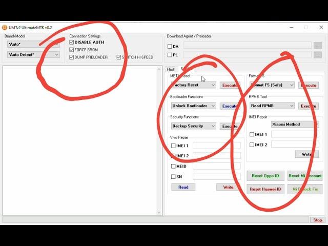 Disable Auth Option UMTv2/UMTPro UltimateMTK2 v0.2 New Update Big update