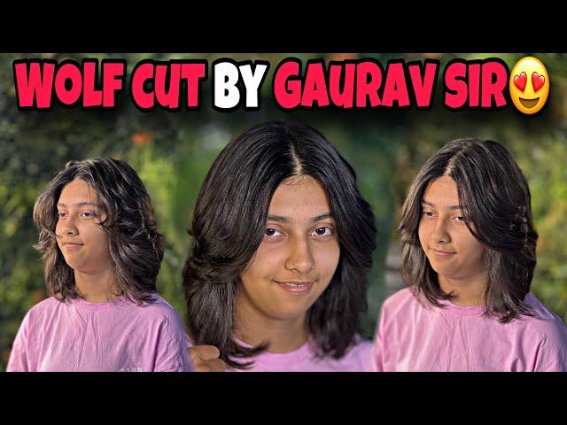 WOLF CUT || STEP TO STEP || BY GAURAV SIR