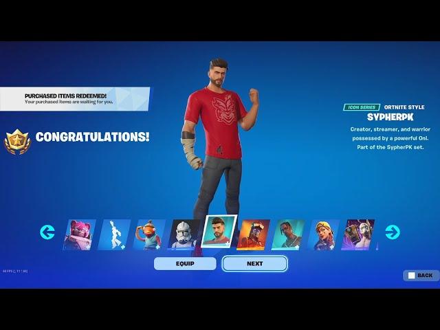 how to get every skin for free in fortnite..!