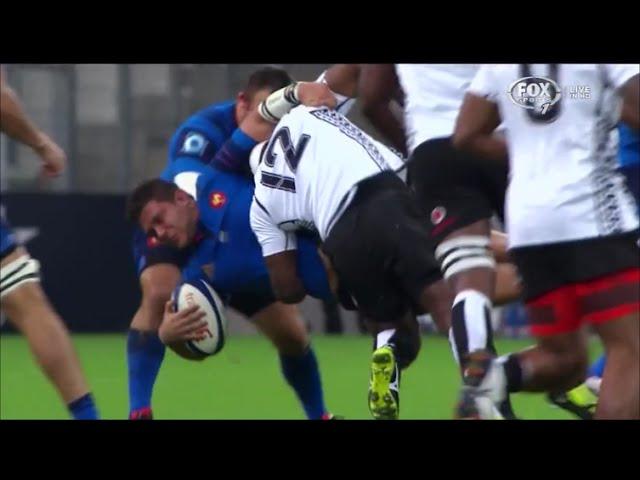 Levani Botia LEGAL dump tackle on Alexandre Menini