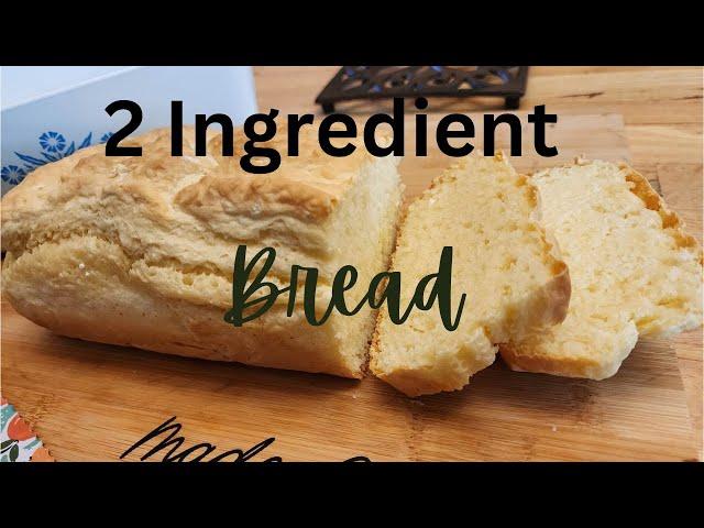 2 Ingredient Bread – No Yeast, Oil, Sugar or Eggs - No Kneading or Waiting - The Hillbilly Kitchen