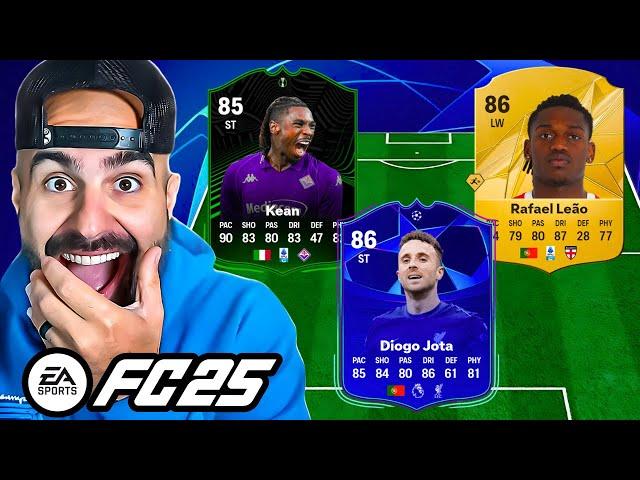 86 JOTA, 86 RAFAEL LEAO, 85 KEAN!  FC 25 ULTIMATE TEAM