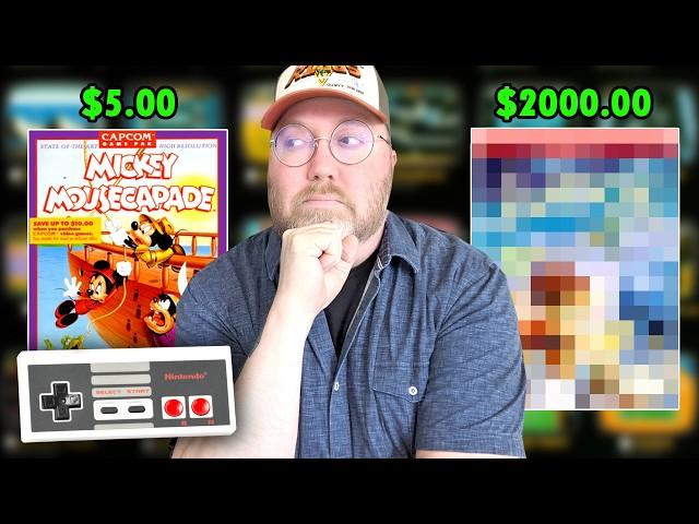 $5 NES Game vs. $2,000 NES Game... NES Platformers