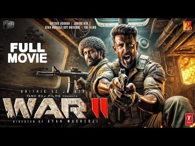 War 2 (2024) New Action Movie | Hrithik Roshan | Jr NTR New Released Hindi Action Movie