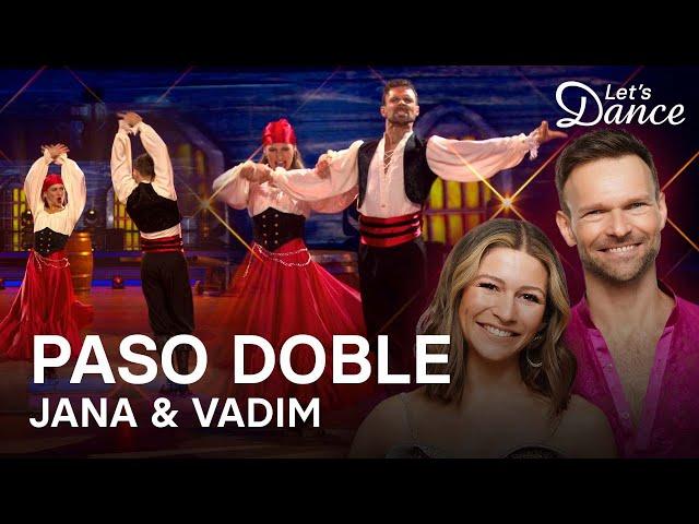 Mit viel FEUER  tanzen Jana & Vadim einen starken PASO DOBLE  | Let's Dance 2024