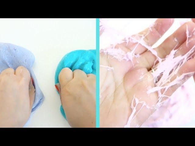 20+ ASMR Slime triggers | Best Slime Sounds DIY Fluffy Slime Play Foam NO TALKING