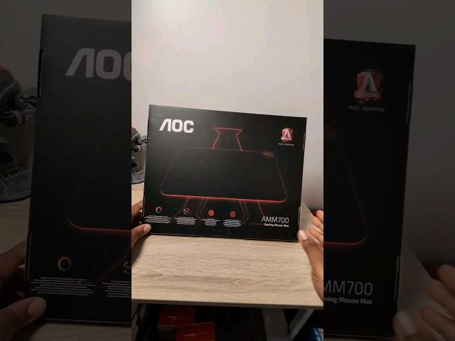 AGON by AOC AMM700 RGB MOUSE MAT | Quick Unboxing Ting