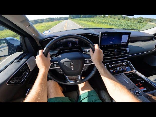 2024 Lincoln Navigator L Black Label: POV Drive, Impressions and ASMR