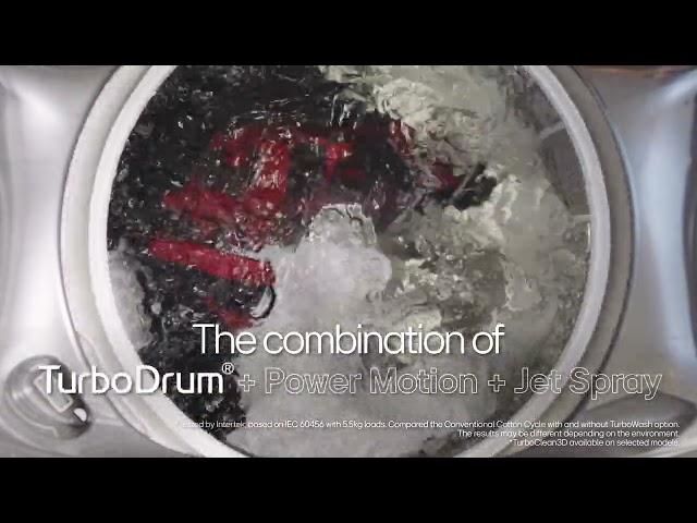 Introducing LG's Top Load Washing Machines with TurboClean