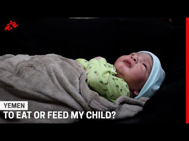 To eat or feed my child? #Yemen