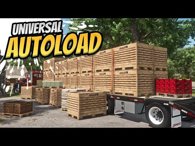 CEL MAI ASTEPTAT MOD PENTRU FARMING SIMULATOR 25 - UNIVERSAL AUTOLOAD