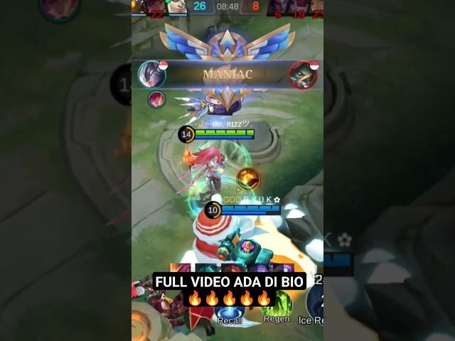 ALPHA MONTAGE ONE HIT LANGSUNG MANIAC ITEM ALPHA TERSAKIT 2023 - Mobile Legends