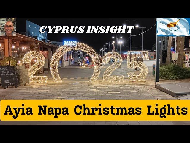 Ayia Napa Christmas Lights  - Outstanding Display for 2024