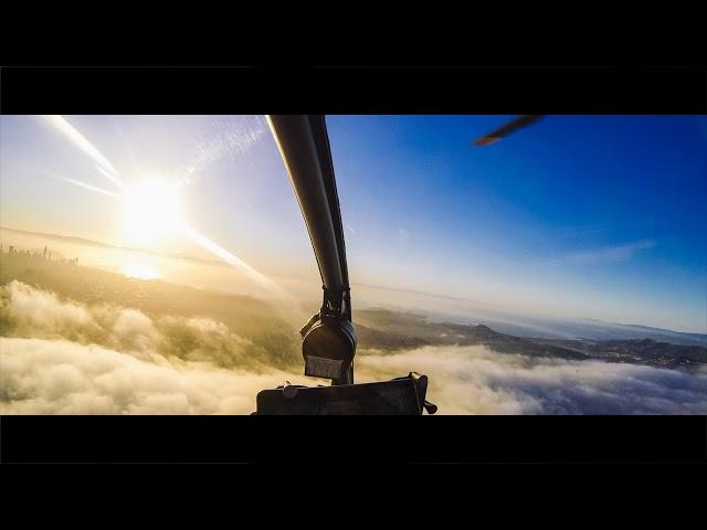 Helicopter Flight over the Bay Area - Timelapse, GoPro Hero5 Black