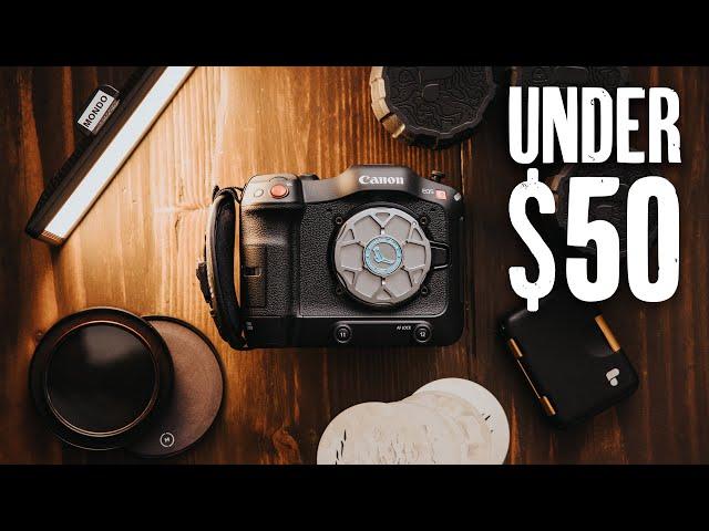 Best Camera Gear Accessories UNDER $50!