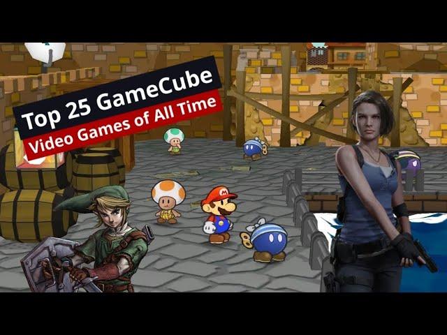 Top 25 Best GameCube Video Games Of All Time!  (According To IGN)