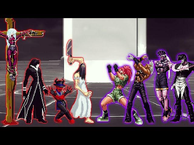 [KOF Mugen] Super Horror Team Vs Super Orochi Power Team