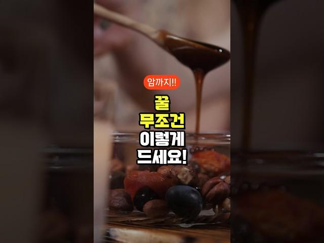 꿀 무조건 이렇게 드세요! - 꿀과 함께 먹으면 좋은 음식 - 꿀 먹는 3가지 방법과 먹는 이유 - 50대 중년 이후 건강 관리 방법 3가지