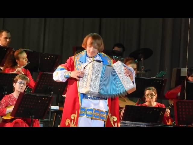 Гармонист Павел Уханов "Смуглянка" 2015