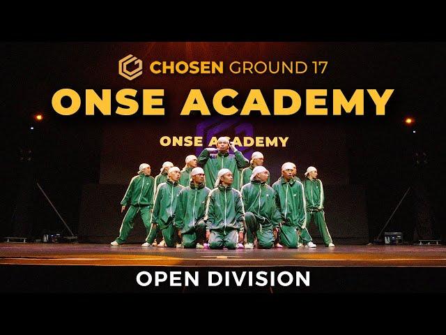 Onse Academy | Open Division | Chosen Ground 17 [FRONT VIEW]