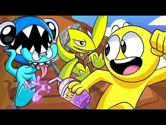 ОТ НЕНАВИСТИ ДО ДРУЖБЫ! | Rainbow Friends 2 - Анимации на русском