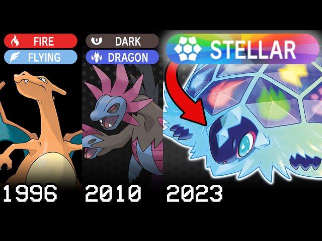 A History of Pokemon Type Combos