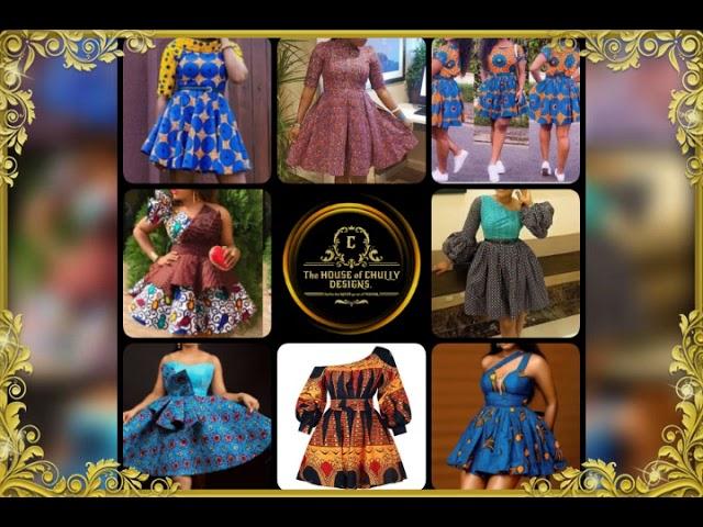 Short Ankara/kitenge dresses