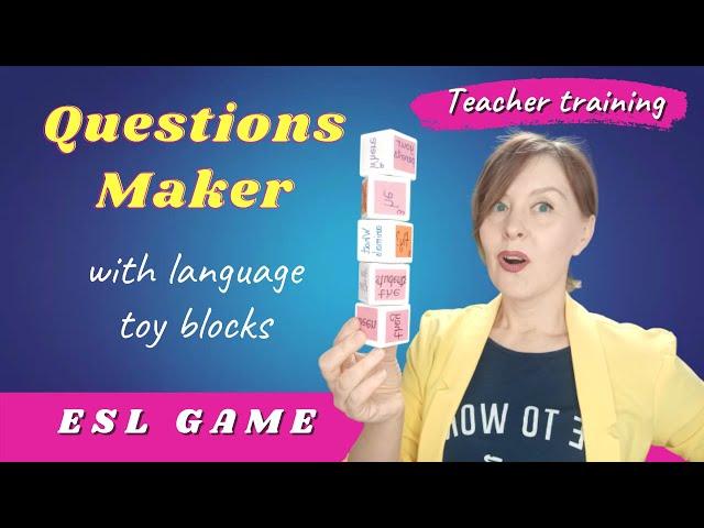 How to Teach Questions in English (Grammar Game for Any Age Group)