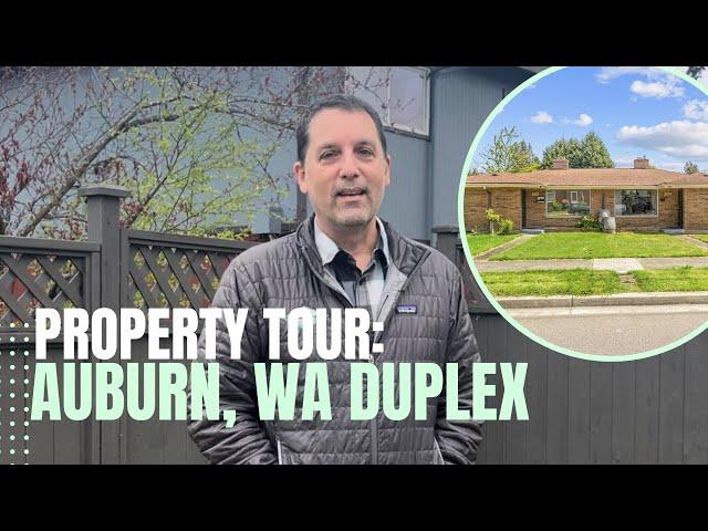 Investment Property Tours | Auburn, Wa Duplex