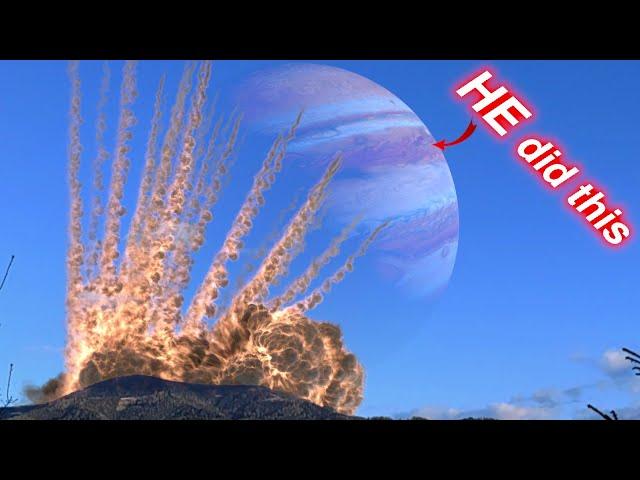 Replacing the moon with Jupiter : Doomsday ahead