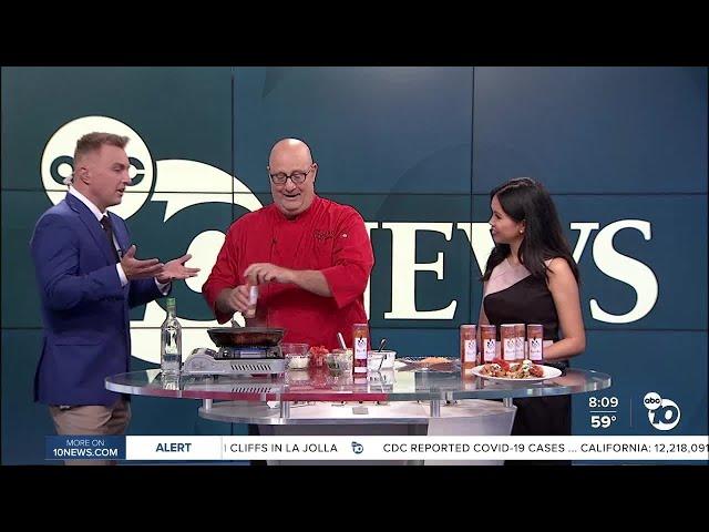 Chef Roc joins ABC 10News This Morning