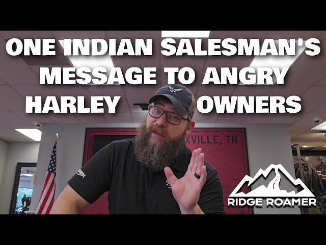 An Indian Salesman's Advice To Angry Non-Woke Harley Davidson Owners and Current Trade Values