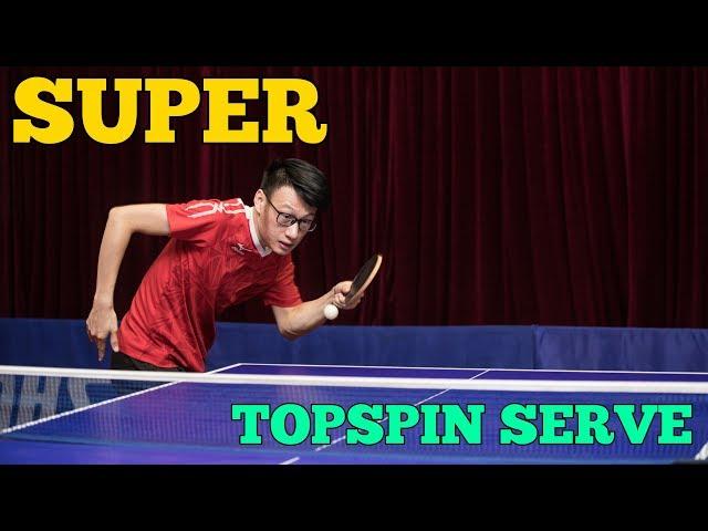 Learning Incredible Hook Serve (Super Topspin)