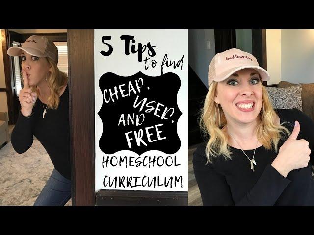 5 Ways to Buy CHEAP Homeschool Curriculum